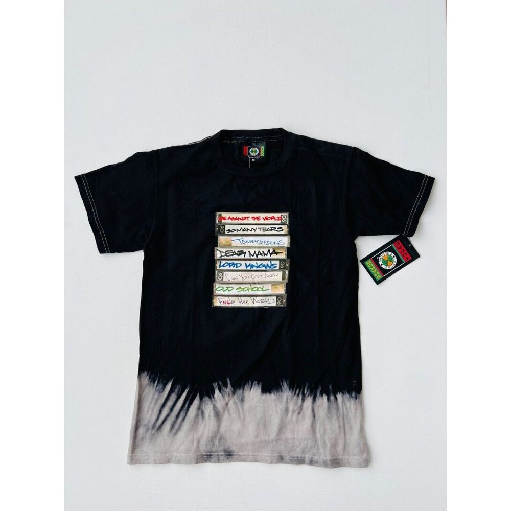 Tupac Shakur Cross Colors Tie Dye Tee ( XS )